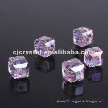 High Quality Cube Glass Beads